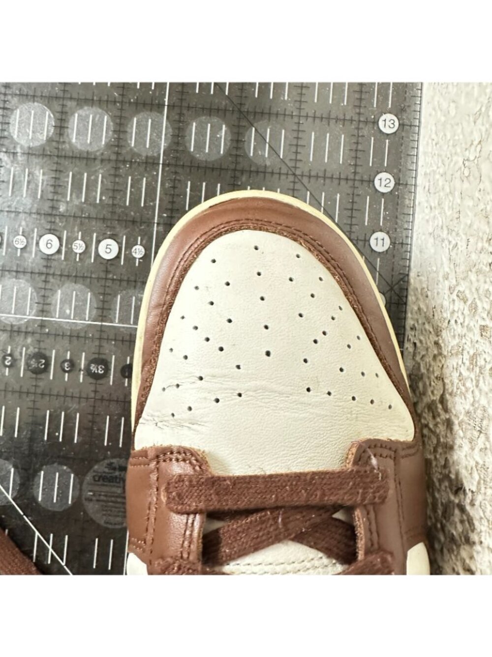 Nike Dunk Low Cacao Wow Women Size 10 DD1503-124 Sail Brown Training Shoes - Picture 11 of 11